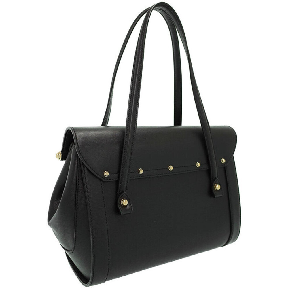 Gucci Leather Handle Top Shoulder Bag Bamboo Handbag